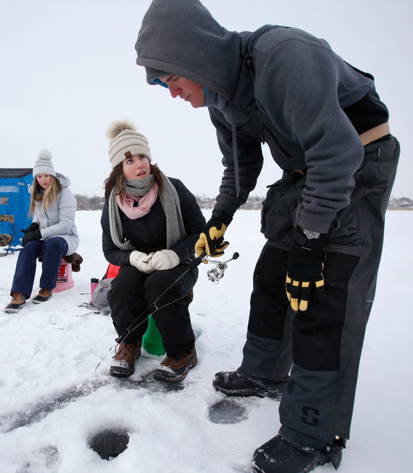 Ice fishing workshop